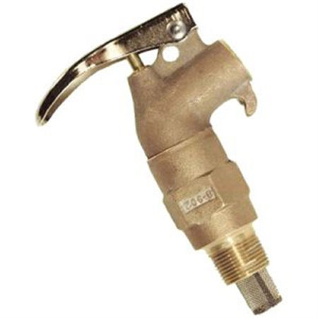 JUSTRITE rigid faucet- brass 8902